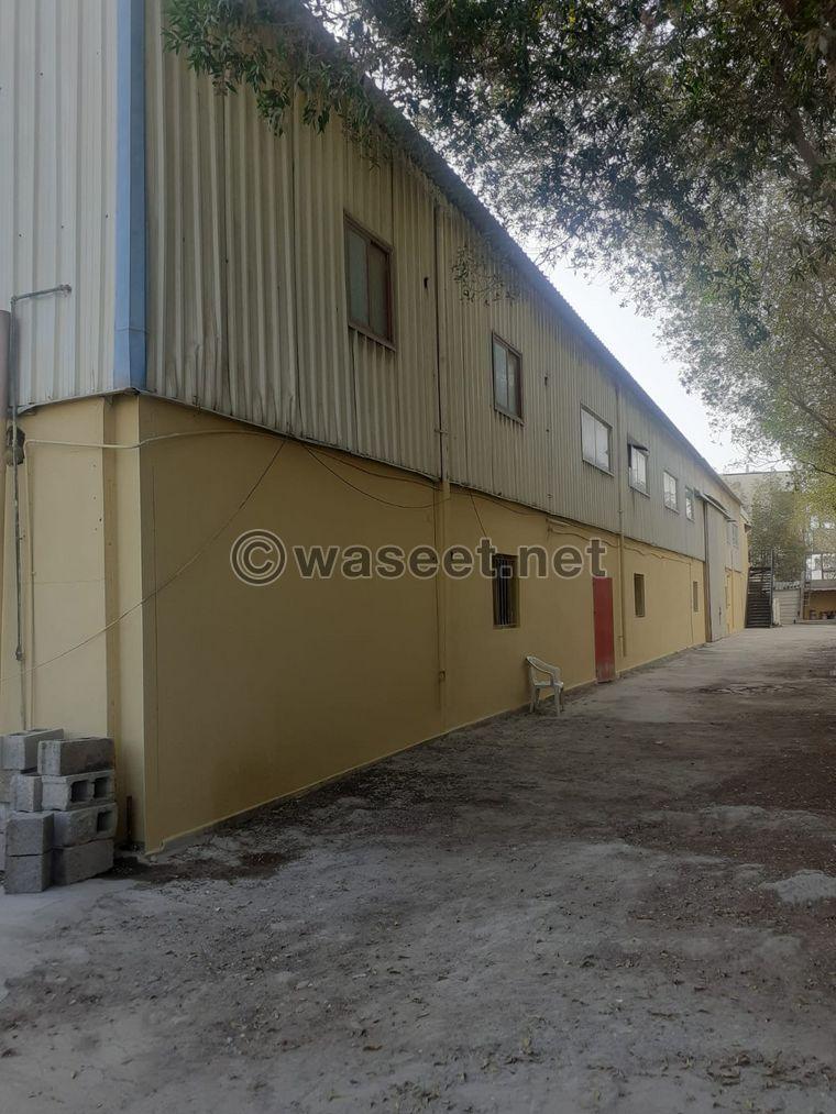 Warehouse, workers’ housing and offices for rent in the industrial area 3
