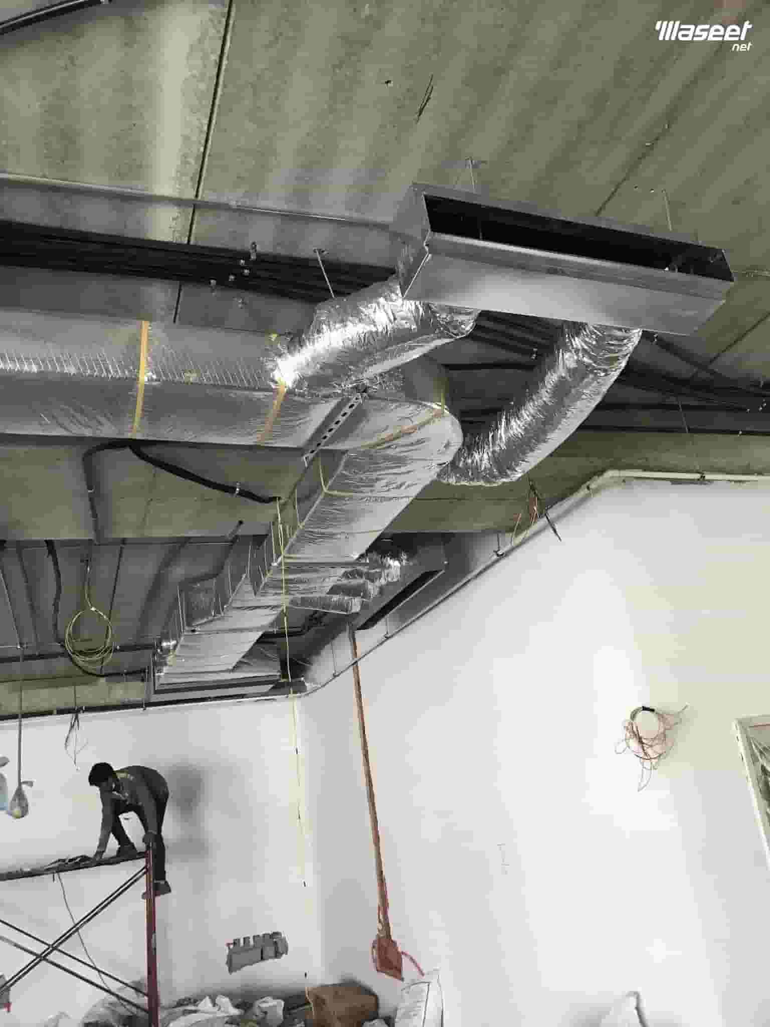 Installing a central air conditioner