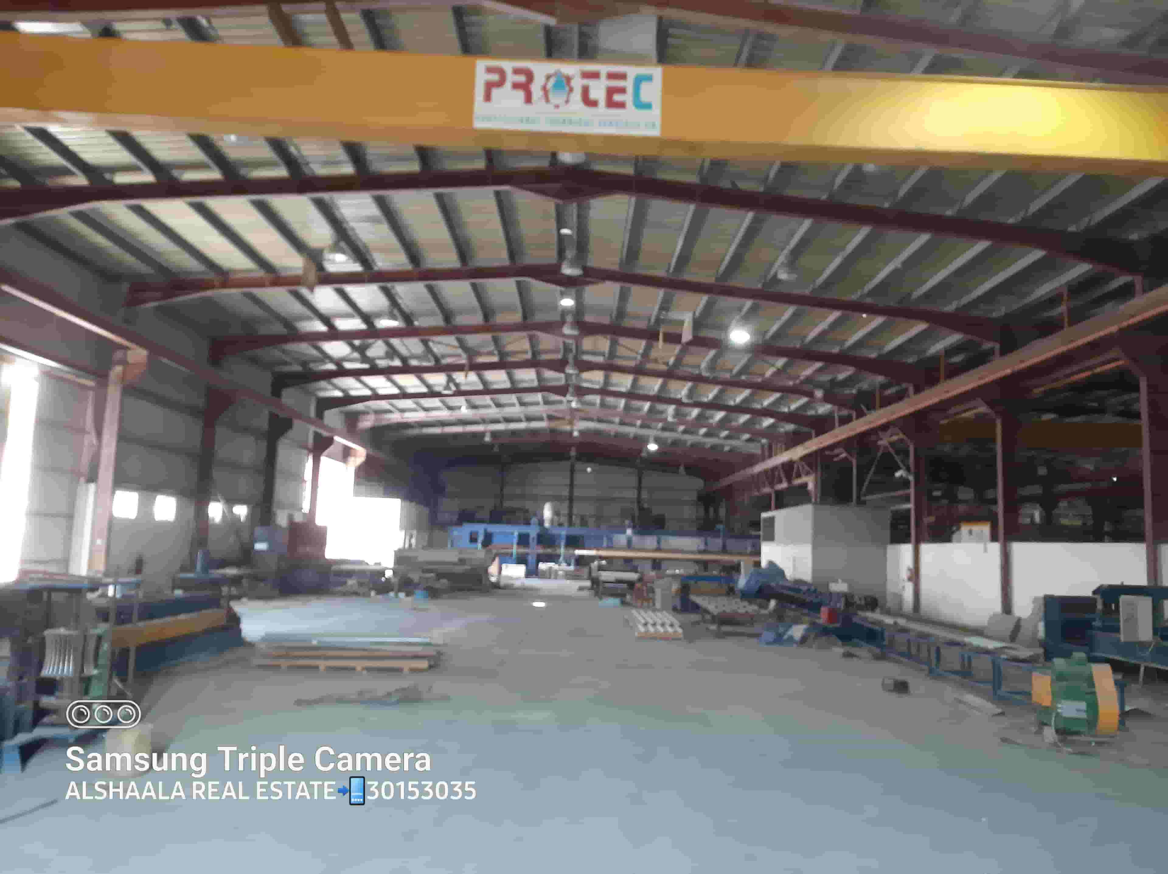 STEEL FACTORY FOR RENT IN NEW INDUSTRIAL AREA