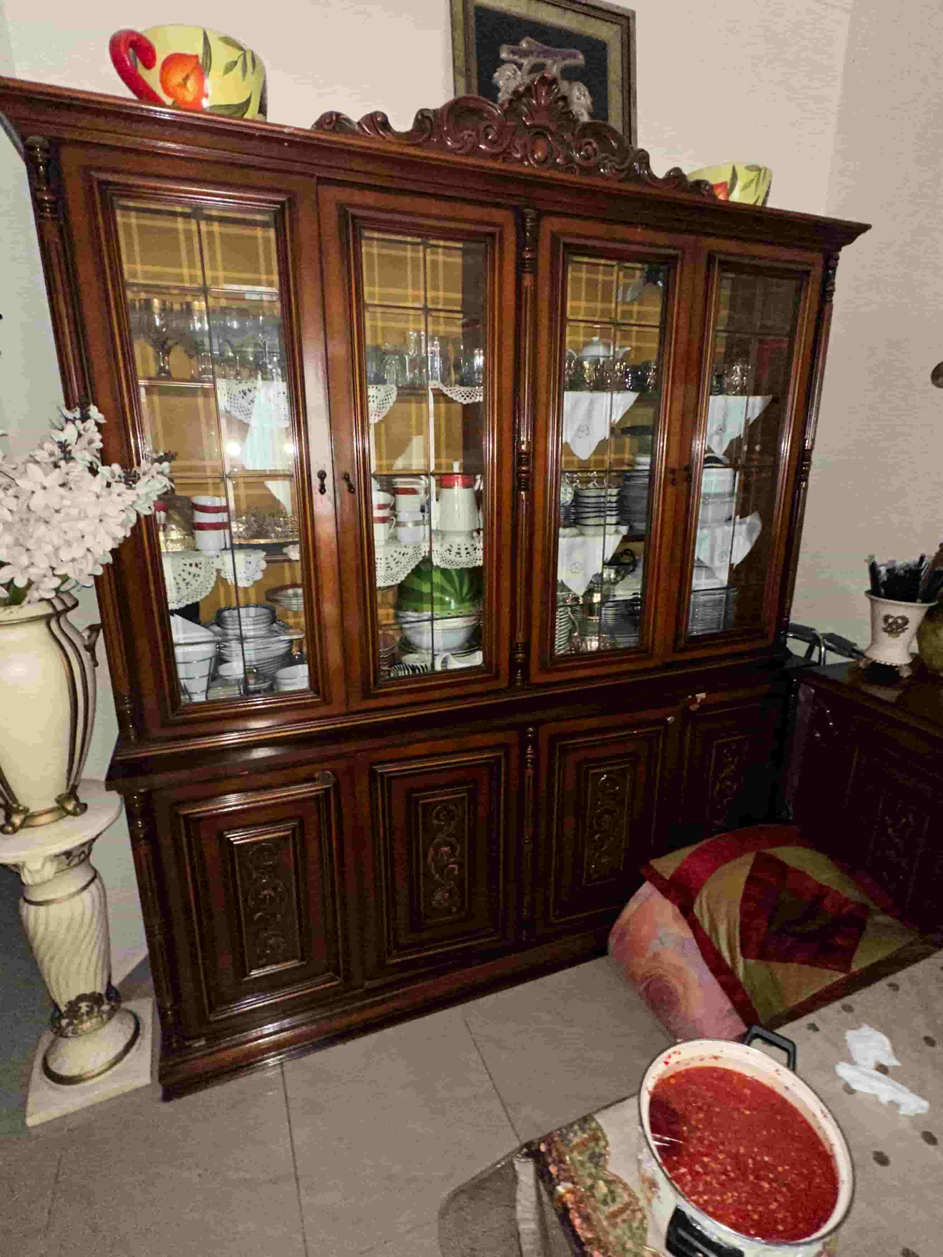 Egyptian wood buffet