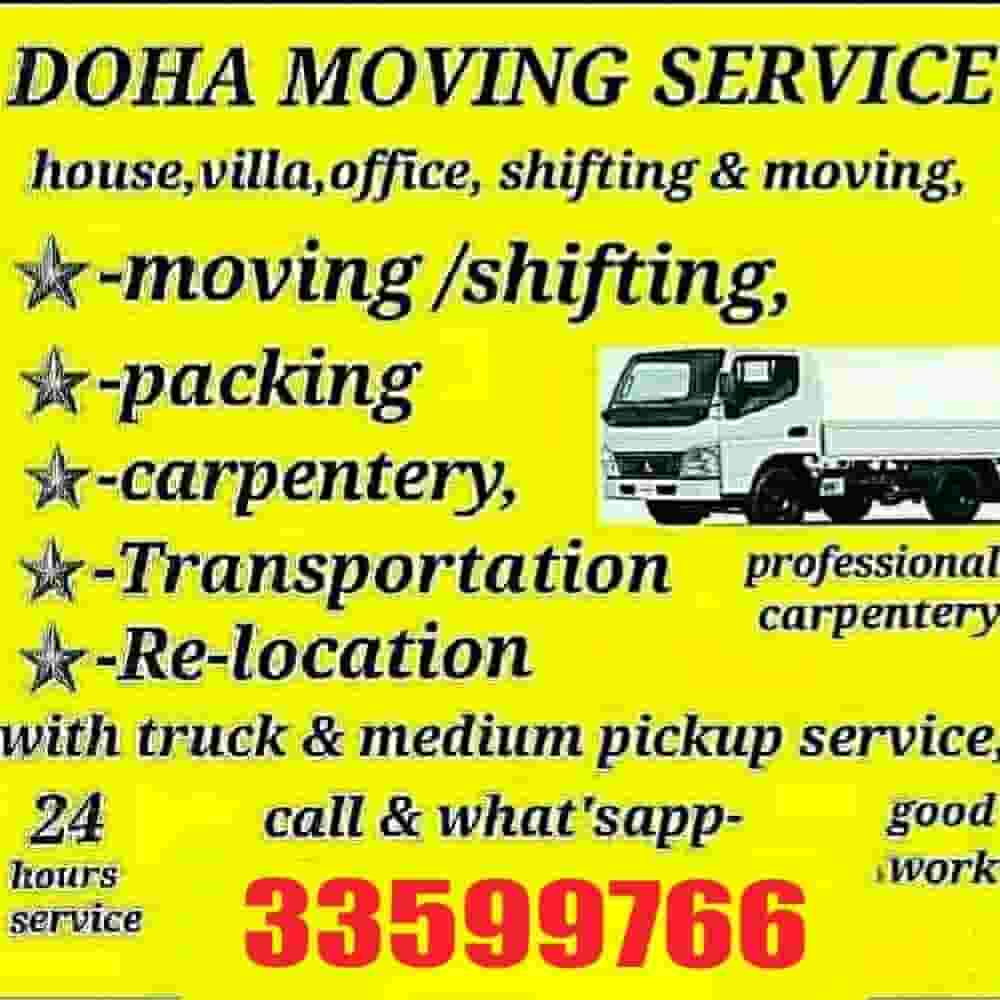 Moving furniture in all areas of Qatar 