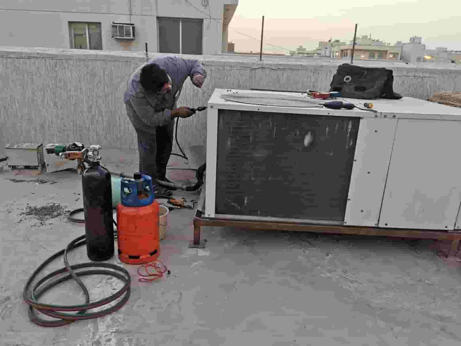 Maintenance of central air conditioners