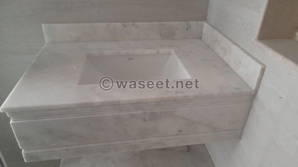 Design and installation of marble sinks 0