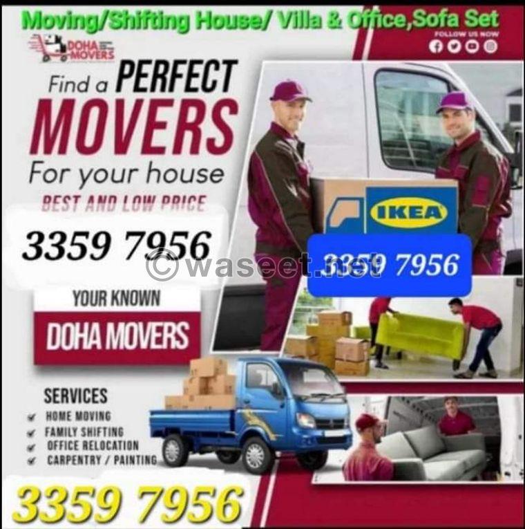 Qatar inside moving shifting packaging service 0