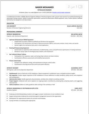 Engineer looking for a job 