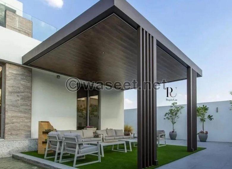 The beauty of nature is to make pergolas  7