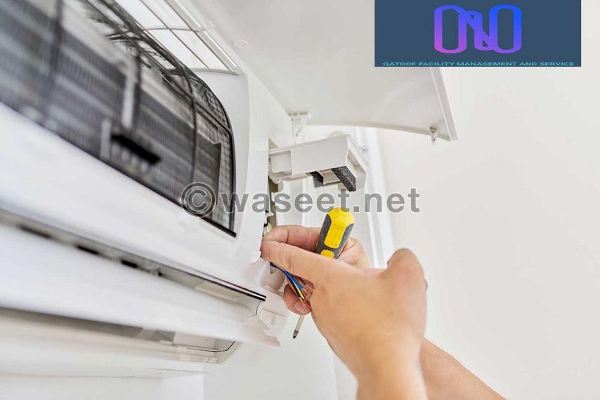 Installation and repair of air conditioners  2