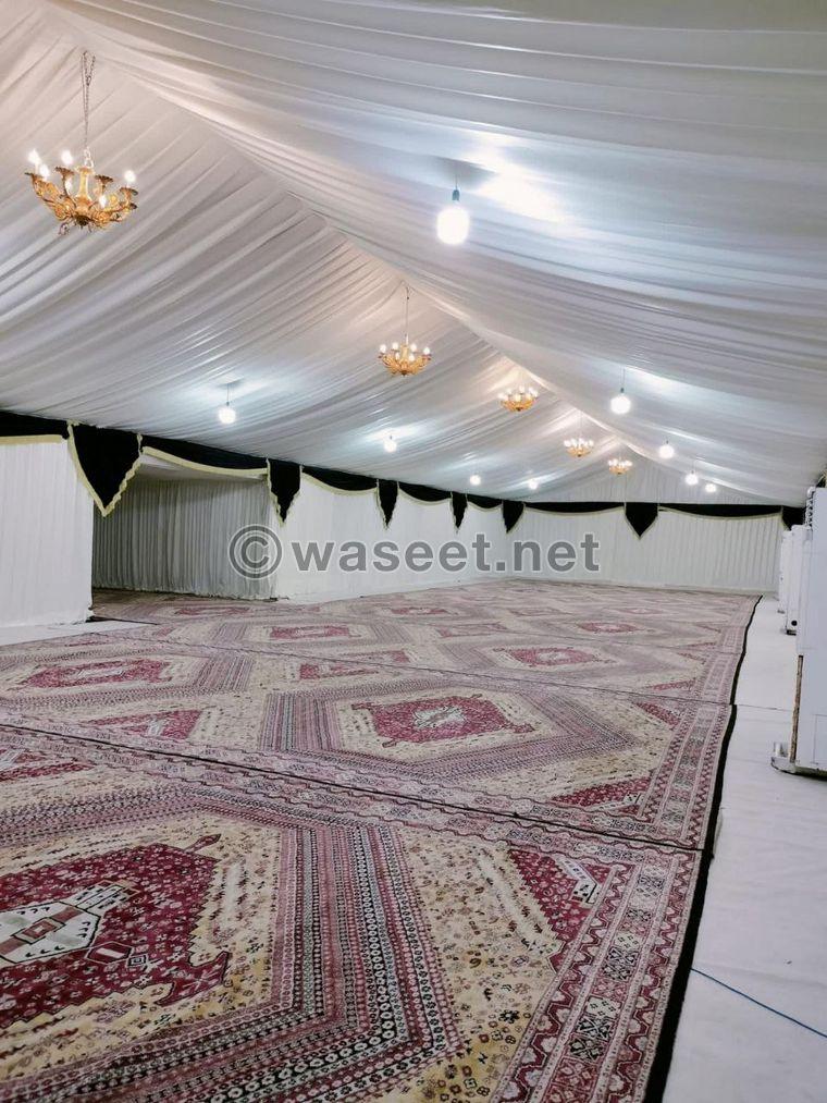 Funeral and party tent rental service 1