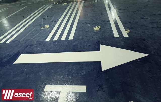 For painting and painting on pavement