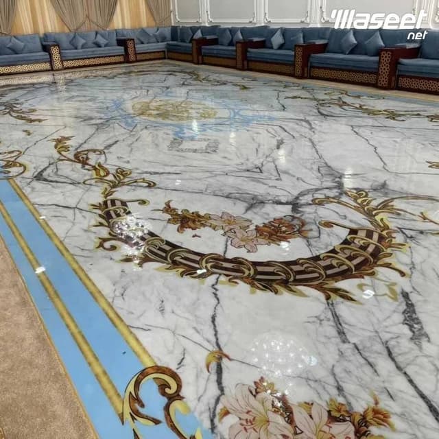 ارضيات ايبوكسي ثلاتي الابعاد