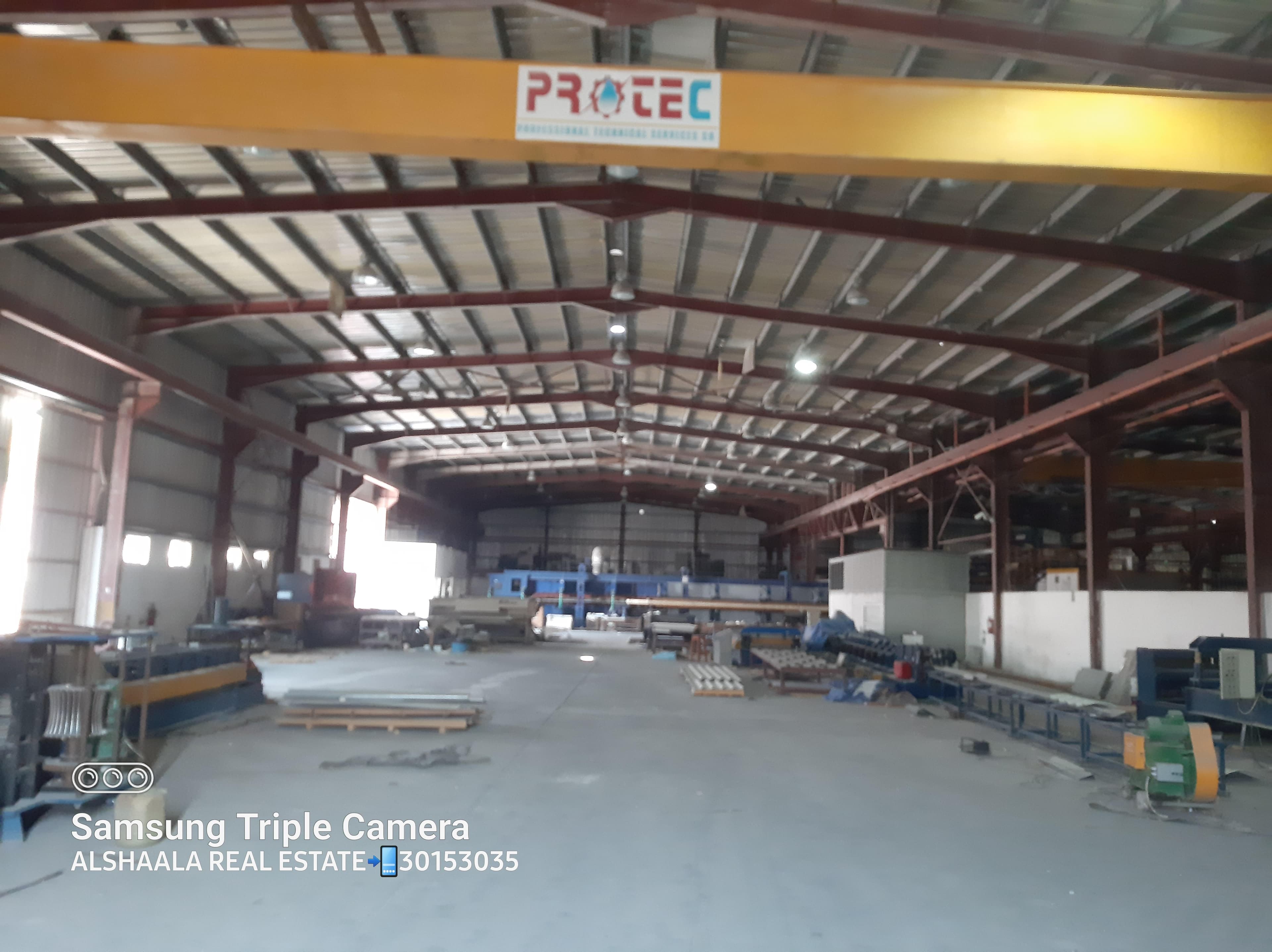 STEEL FACTORY FOR RENT IN NEW INDUSTRIAL AREA 0