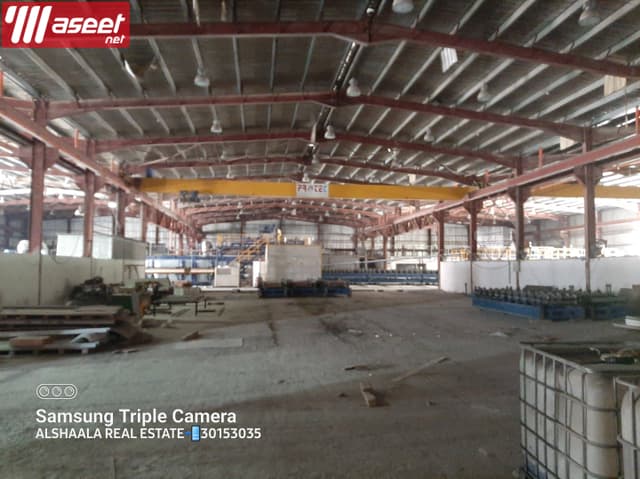 STEEL FACTORY FOR RENT IN NEW INDUSTRIAL AREA
