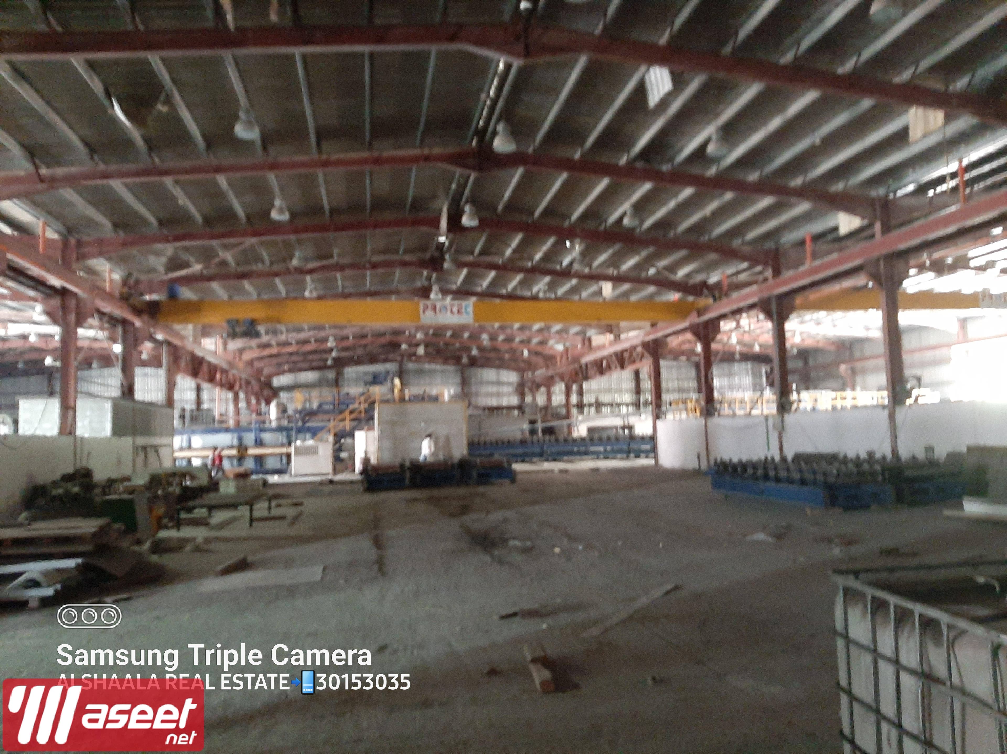 STEEL FACTORY FOR RENT IN NEW INDUSTRIAL AREA 2