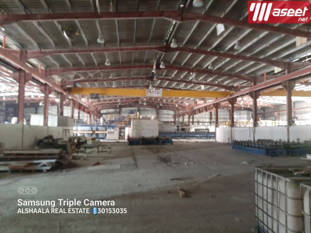 STEEL FACTORY FOR RENT IN NEW INDUSTRIAL AREA