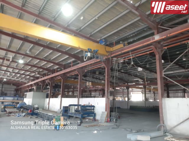 STEEL FACTORY FOR RENT IN NEW INDUSTRIAL AREA
