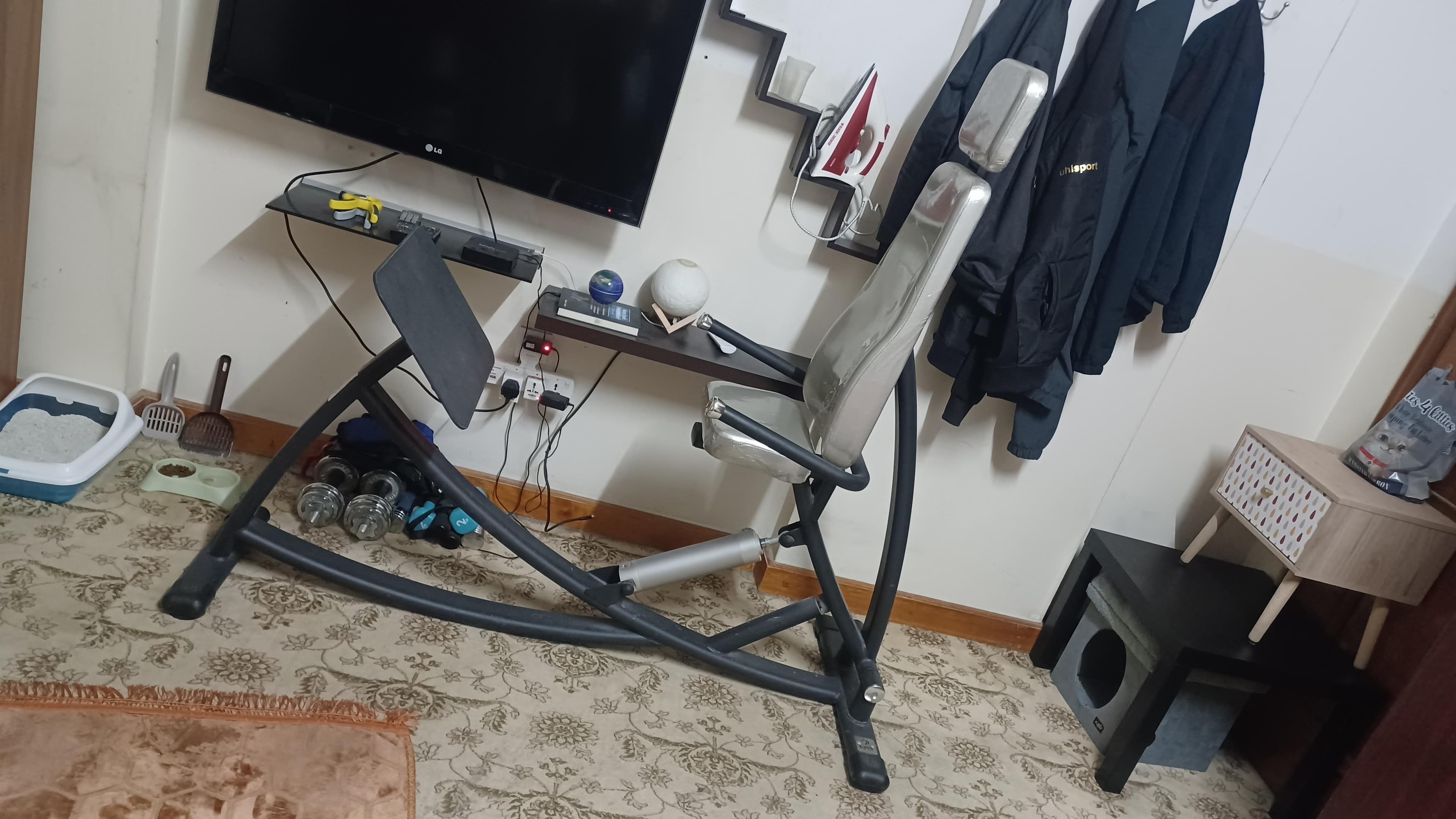 جهاز تمرين للظهر والارجل للبيع 2