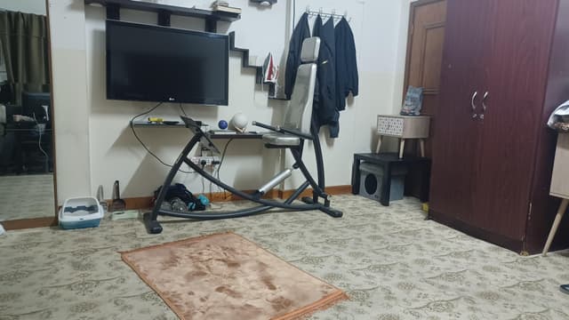 جهاز تمرين للظهر والارجل للبيع