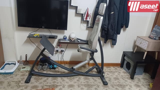 جهاز تمرين للظهر والارجل للبيع