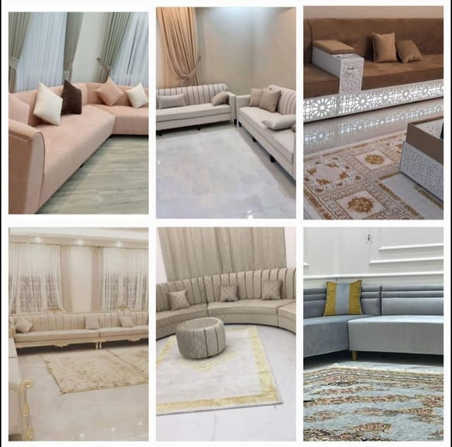 Sofa repair, curtain