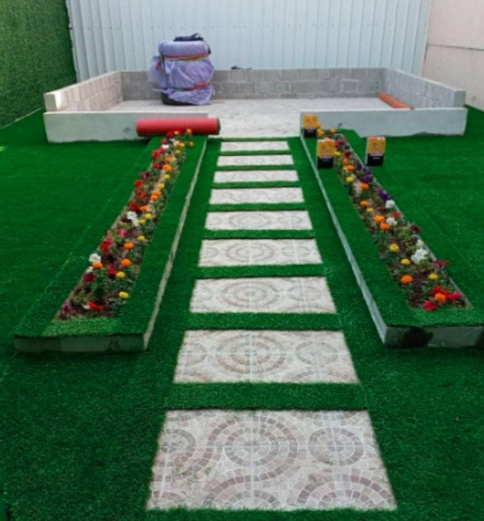 Beautification and cultivation of villas and beautification of fences 2