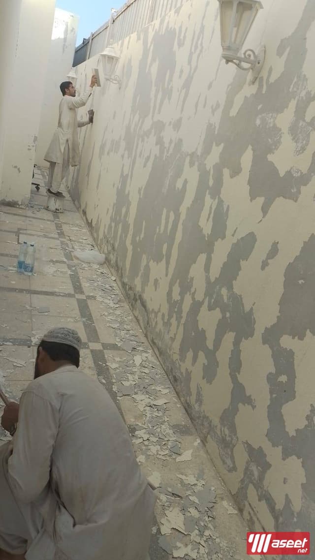 Painting and maintenance work