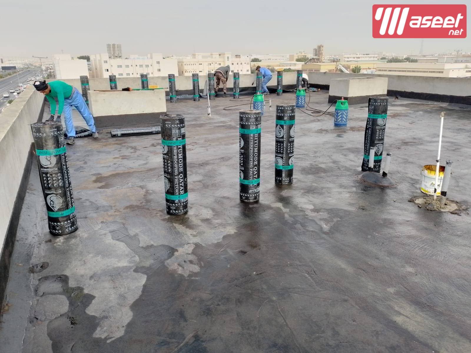 Waterproofing chemical rolls 7