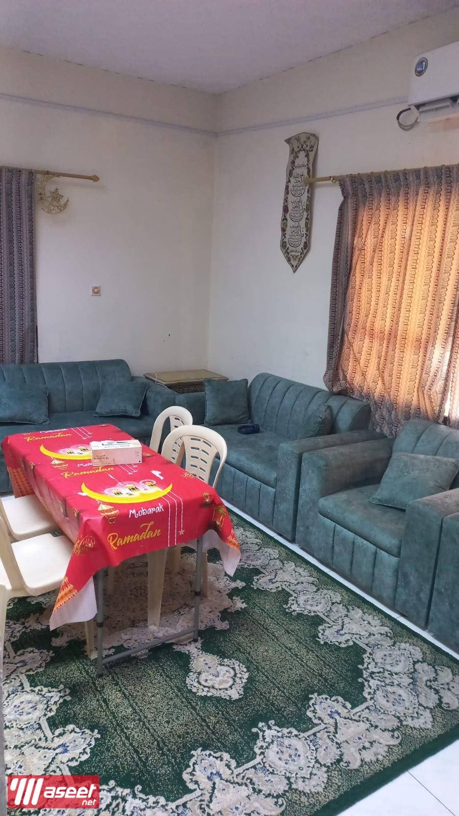 For rent a two bedroom apartment and a hall in Ferej Kulaib  2