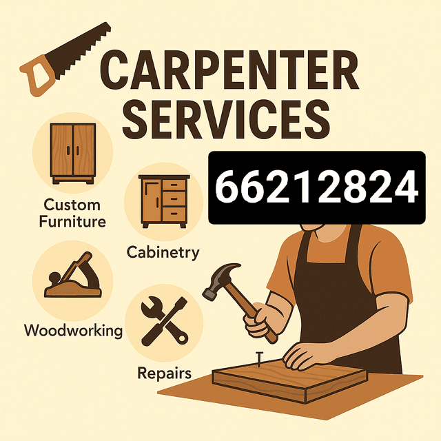 Carpenter Services in Qatar