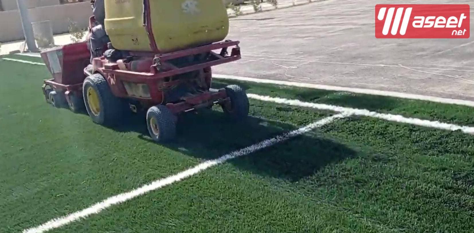 Artificial grass and natural grass  1