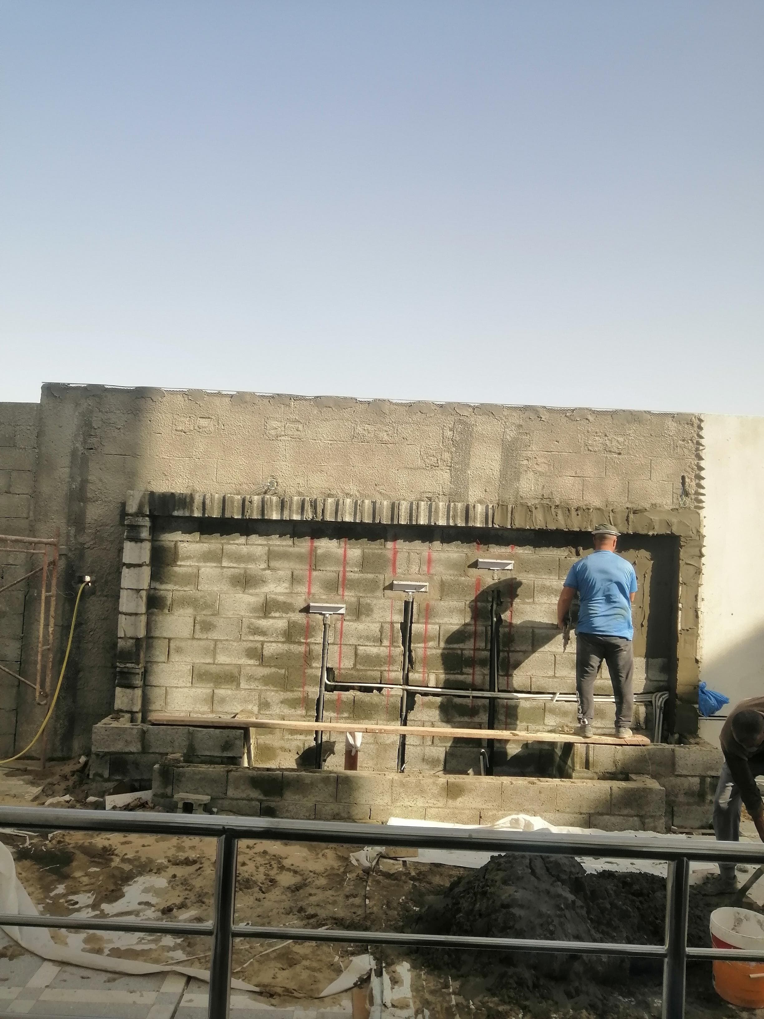 صيانه للابنيه وعمل شبكات تغذيه وصرف 1