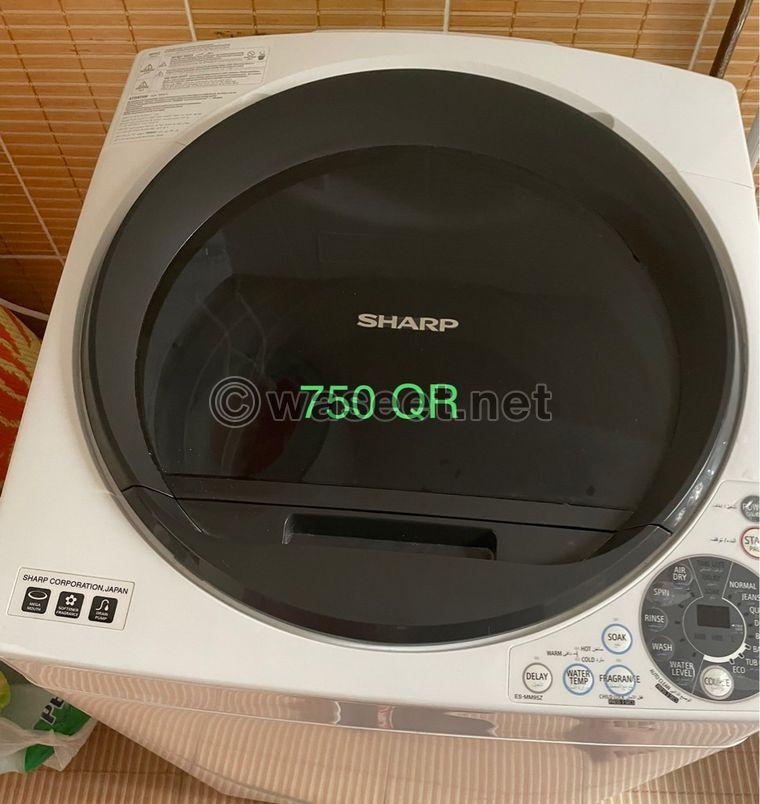 Sharp washing machine 7.5 kg 0