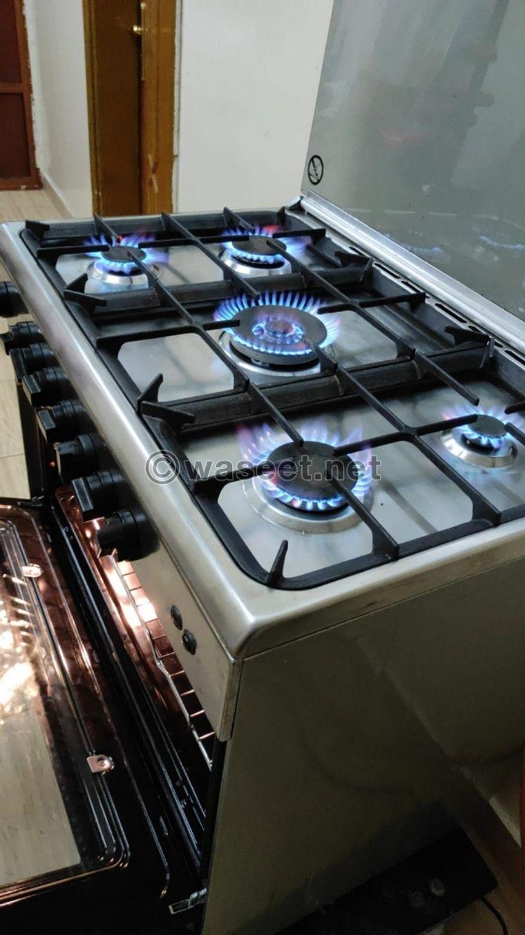 Italian oven five burners gas 0