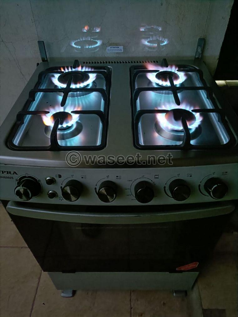 Four burner gas oven 1