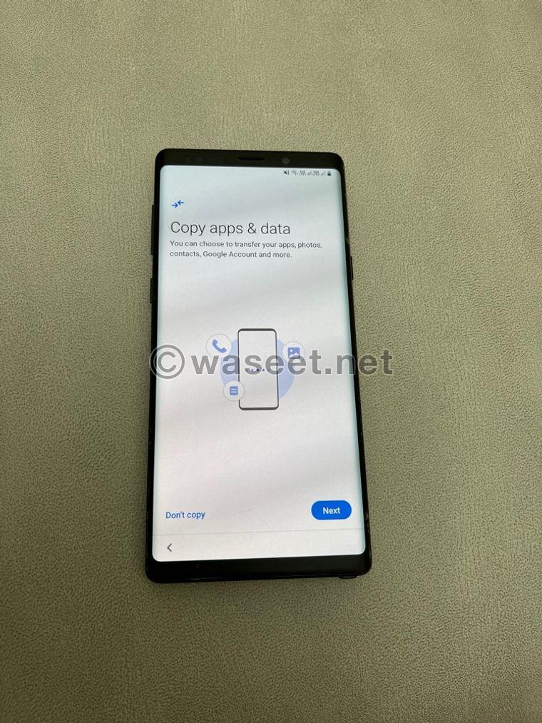 Samsung Note 9 for sale 0