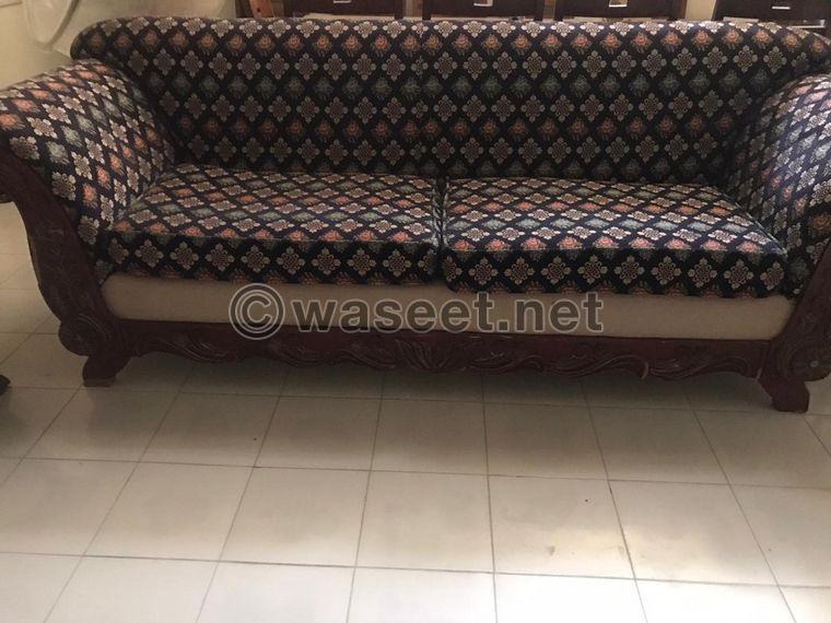 For sale two pieces of sofa 0