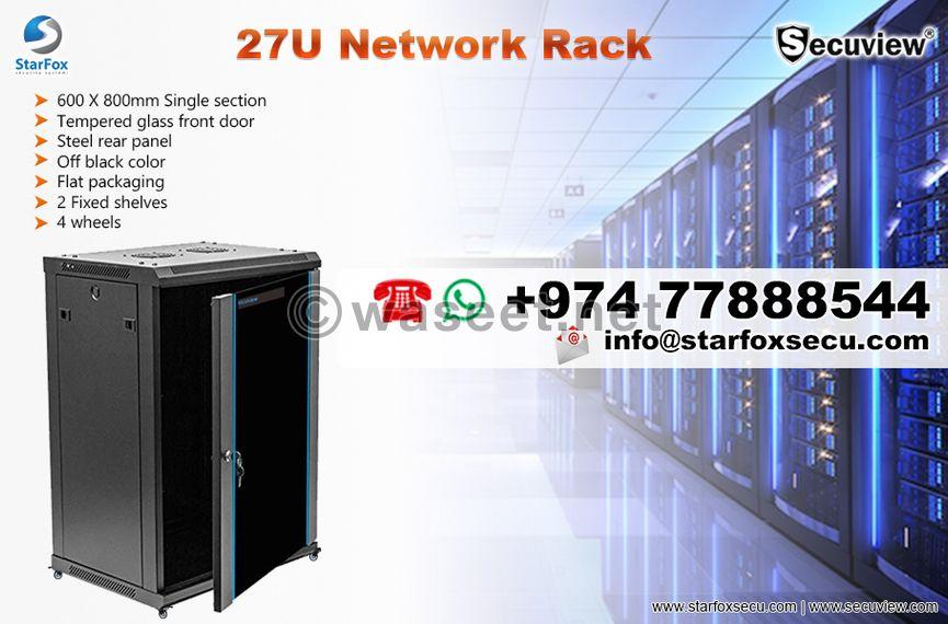27U Network Rack Single Section 0