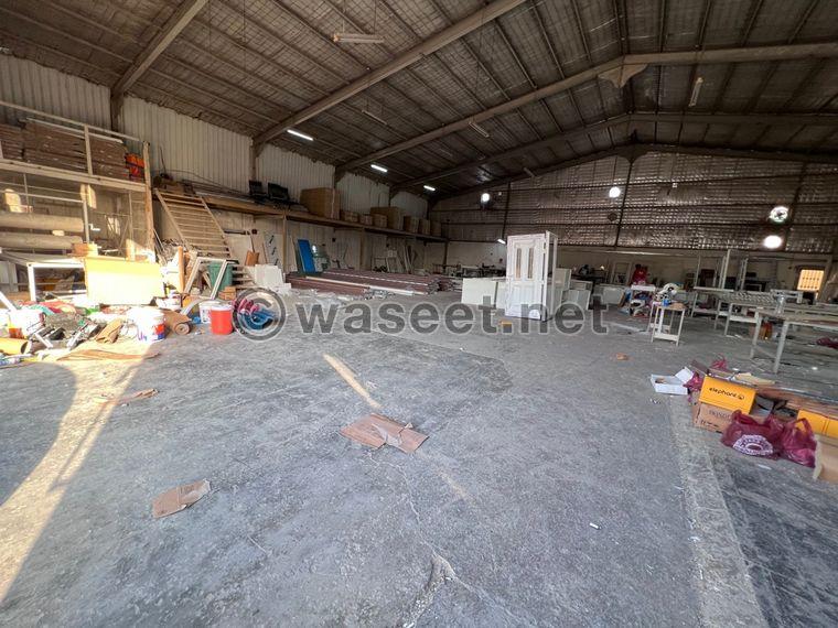 Warehouse for rent in the industrial area 0