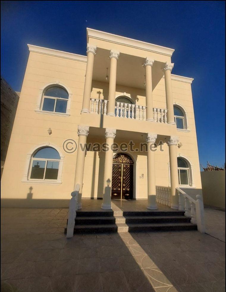 Al Mashaf is a new luxury villa with special finishing  0