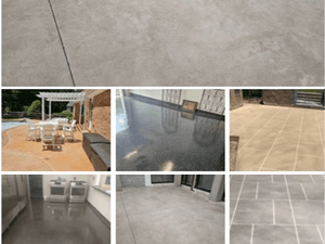 We repair old concrete and install new concrete 