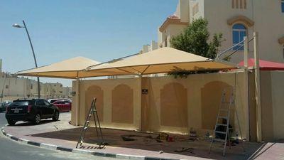 Awnings and barriers 