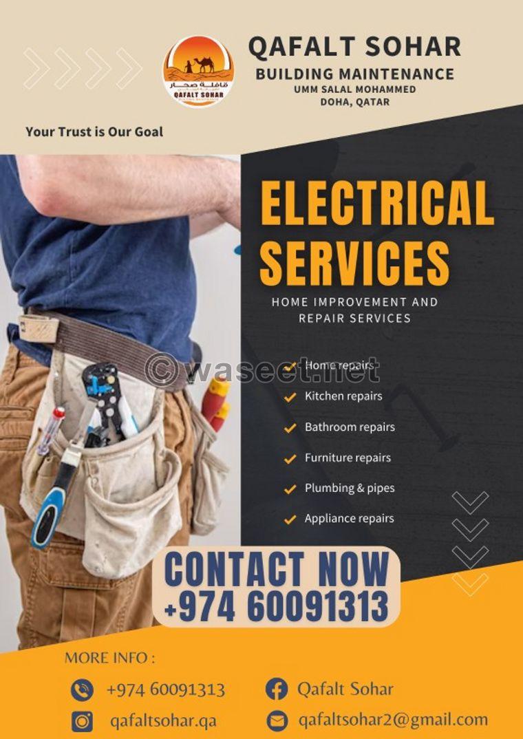 We do all types of electrical work 1