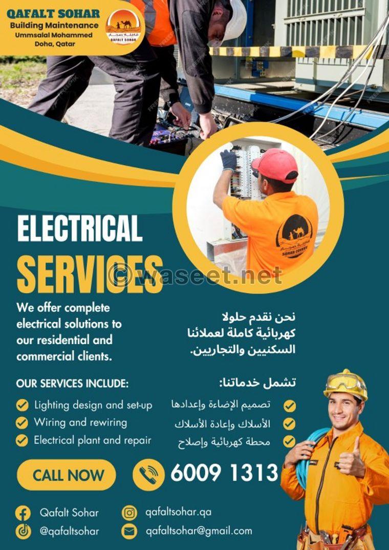 We do all types of electrical work 3