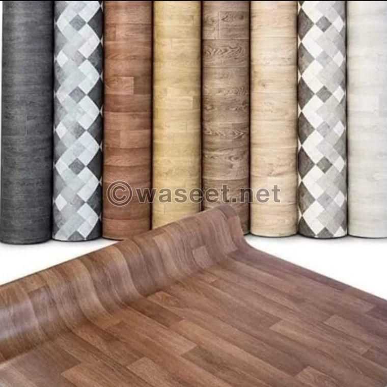 Custom carpets, curtains, parquet, wallpaper and sofas 7