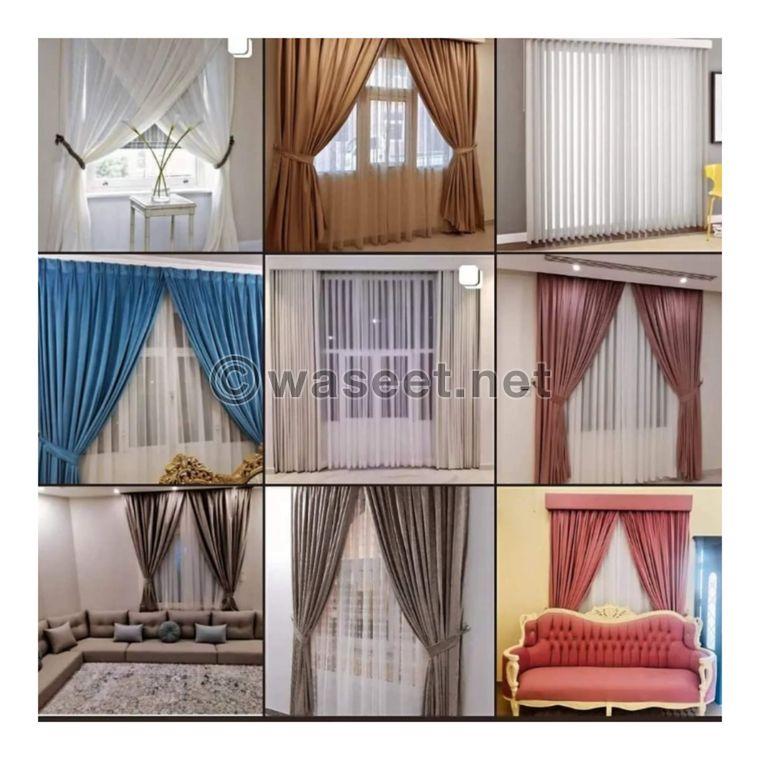 Custom carpets, curtains, parquet, wallpaper and sofas 10