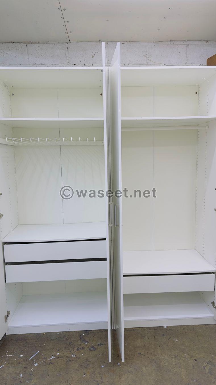 Ikea 4 door pax cabinets  2