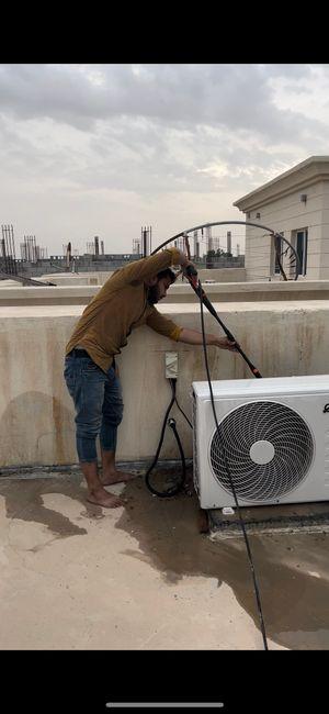 Air conditioning maintenance and cleaning 