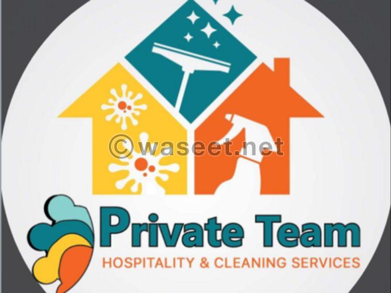 Private Team for Cleaning Services 0