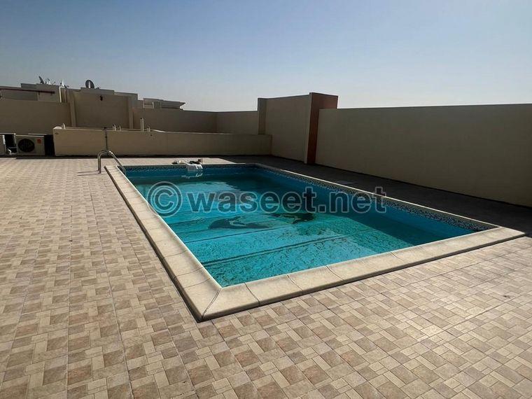 Apartment in Al Nasr for rent with pool and gym  0