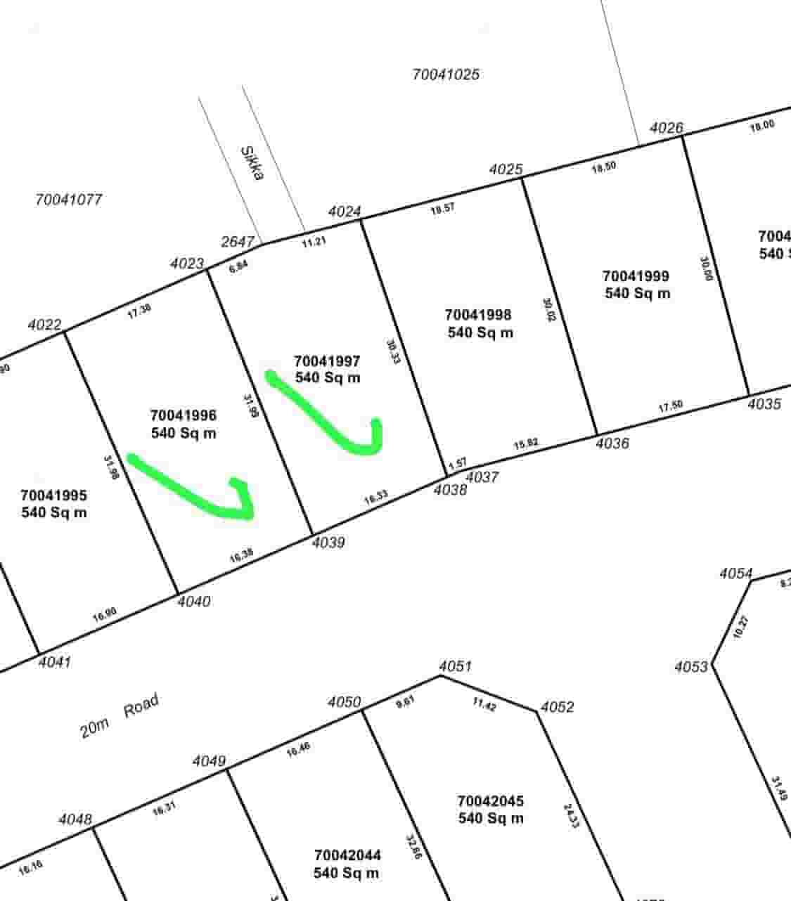 Land for sale in Al Kheesa Land for sale in Al Kheesa
