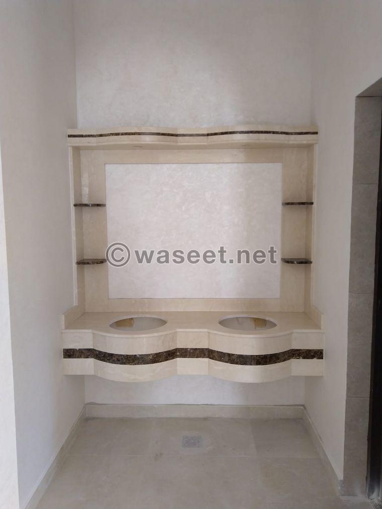 Installation and manufacture of washbasins and kitchens with stairs 5